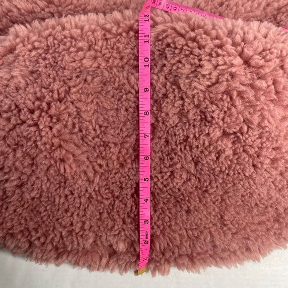 BNWT XXL ROKH FAUX FUR LARGE SHOULDER OR CROSSBODY PINK Unique Look Price Firm! - Picture 16 of 16